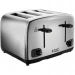 Russell Hobbs Stainless Steel BrushedPolished Toaster 4 Slice NWT7994