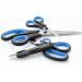 Judge JZ445 Set of 4 Scissors, Right Handed Scissors with Soft Grip Handles NWT7997