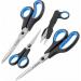 Judge JZ445 Set of 4 Scissors, Right Handed Scissors with Soft Grip Handles NWT7997