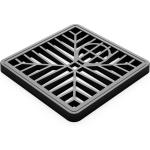 Janit-X Square Drain Covers Outdoor Drainage Channel - PVC Plastic Grid Cover NWT8002