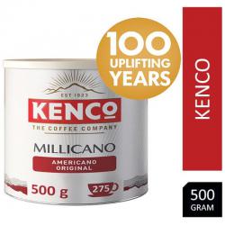 Kenco Millicano Americano Instant Coffee 500g Tin NWT801