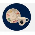 (COMBO) New Lavazza Tierra Espresso Coffee Cup & Saucer 4oz NWT8015/NWT8016