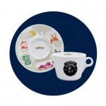 (COMBO) Lavazza Tierra Cappuccino Coffee Cup 170ml NWT8017/NWT8018