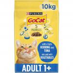 Go-Cat Tuna Herring & Veg Dry Cat Food 10kg NWT8033