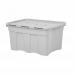 Wham Upcycled Grey Croc Box 54 Litre NWT8045