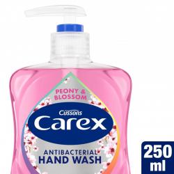 Carex Peony & Blossom Antibacterial Handwash 250ml NWT8052