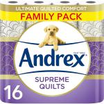 Andrex Supreme Quilts 3ply Toilet Roll 16s - PACK (3) NWT8057P