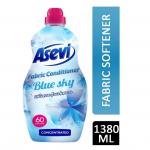 Asevi Fabric Conditioner & Softener Concentrate, 1380ML, 60W, BLUE SKY - PACK (10) NWT8085P