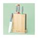 Viners Assure Colour Code Knife Block & Board Set - PACK (4) NWT8095P