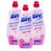 Asevi Fabric Conditioner & Softener Concentrate, 1380ML, 60W, SOFT PINK - PACK (10) NWT8096P