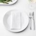 Bulky Soft Paper Lunch Napkins White 33cm x 33cm 100s NWT8110