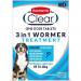 Bob Martin Clear 3-in-1 Wormer for Dogs (4 Tablets) - For Medium to Large Dogs - PACK (6) NWT8129P