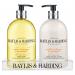 Baylis & Harding Sweet Mandarin & Grapefruit 2 Bottle Set in a Clear Acrylic Rack - PACK (6) NWT8135P