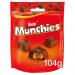 Munchies Milk Chocolate & Caramel Sharing Bag 104g NWT8140