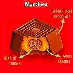 Munchies Milk Chocolate & Caramel Sharing Bag 104g - PACK (8) NWT8140P