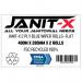 Janit-X Eco 100% Recycled XL WiperForecourt Rolls Rolls Blue 2 x 400m x 280mm NWT8146