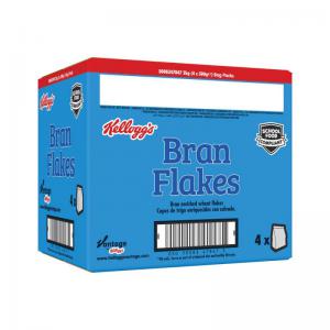 Kelloggs Bran Flakes Bag 500g Pack of 4 5147847000 NWT8156