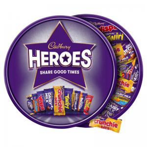 Cadbury Dairy Milk Heroes Tub, 550g NWT8172