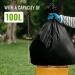 Ecobag 100L Extra Strong Heavy Duty Refuse Sacks 50 Pack - PACK (6) NWT8182P