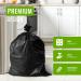 Ecobag 100L Extra Strong Heavy Duty Refuse Sacks 50 Pack - PACK (6) NWT8182P