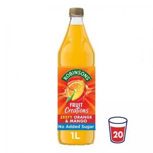 Robinsons Fruit Creations Orange & Mango Squash 1 Litre NWT8185P
