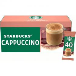 STARBUCKS Premium Instant Cappuccino â€“ 40 x 18g Sachets NWT8210