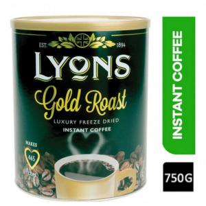 Lyons Gold Roast Freeze Dried Instant Coffee 750g NWT824
