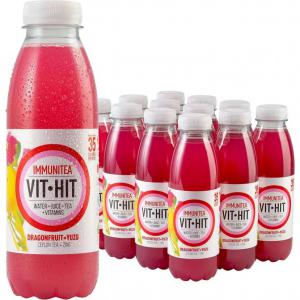 VIT HIT Immunitea, Dragonfruit & Yuzo 12 x 500ml NWT8260