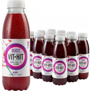 VIT HIT Boost, Berry Rooibos & Ginsing 12 x 500ml NWT8263
