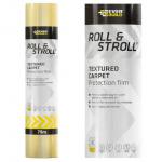 Everbuild Roll & Stroll Textured Carpet Protection 600mm x 75m rolls NWT8299