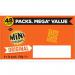 Mini Cheddars Original Multipack Baked Snacks 6x23g 8 Pack NWT8300