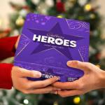 Cadbury Heroes Square Tin 700g NWT8306