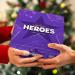 Cadbury Heroes Square Tin 700g NWT8306