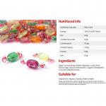 Swizzels Crystal Fruits 3kg - PACK (2) NWT8327P