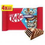 KitKat Chunky Funky Chocolate Bar 4 x 32g - PACK (15) NWT8338P