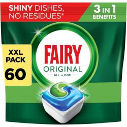 Fairy Dishwasher Tablets All in One Original 60s NWT8339