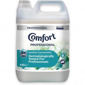 Comfort Professional Sensitive Fabric Softener CONCENTRATED 4.8 Litre 240W NWT8342