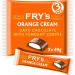 Frys Chocolate Orange Cream Dark Chocolate Bars with Orange Cream Fondant 16 x 157g NWT8346