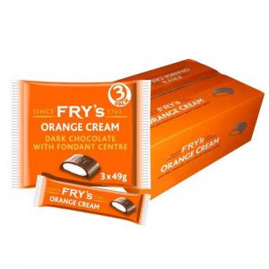 Frys Chocolate Orange Cream Dark Chocolate Bars with Orange Cream