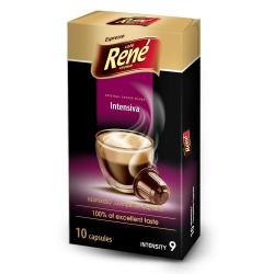 Cheap Stationery Supply of Cafe Rene Intensiva 10s Nespresso Compatible Pods Office Statationery