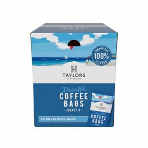 Taylors of Harrogate Decaffe Coffee Bags Pack 80s NWT8370