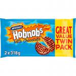 McVities Milk Chocolate Hobnobs Twin Pack 636g - PACK (6) NWT8393P