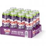 Vimto New Energy Drink Original Flavour Sparkling Energy Juice Drink 12 x 500ml NWT8401