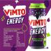 Vimto New Energy Drink Original Flavour Sparkling Energy Juice Drink 12 x 500ml NWT8401
