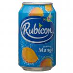Rubicon Sparkling Mango Drink 24 x 330ml Cans NWT8420