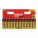 Eveready AA Alkaline Gold 10 x Extra Life 12 Pack - PACK (10) NWT8422P