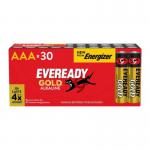 Eveready AAA Alkaline Gold 4 x Extra Life 30 Pack - PACK (30) NWT8427P