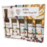 Monin Syrup Coffee Gift Set 5x5cl NWT902