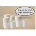 Belgravia 8oz Single Walled White Paper Cups 50s NWT917