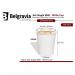 Belgravia 8oz Single Walled White Paper Cups 50s NWT917